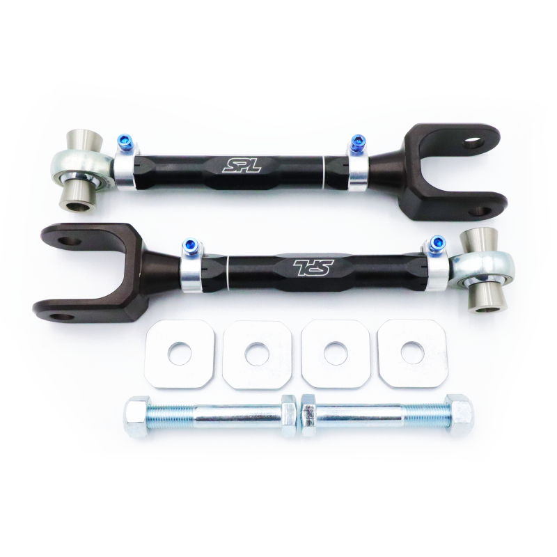 SPL Parts 2015+ Ford S550 Mustang Rear Toe Arms w/ Eccentric Lockouts SPL Parts Suspension Arms & Components  AXOPROS