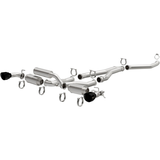 MagnaFlow 2020+ Toyota Supra SPEQ Series Cat-Back Performance Exhaust System w/ Black Chrome Tips Magnaflow Catback  AXOPROS