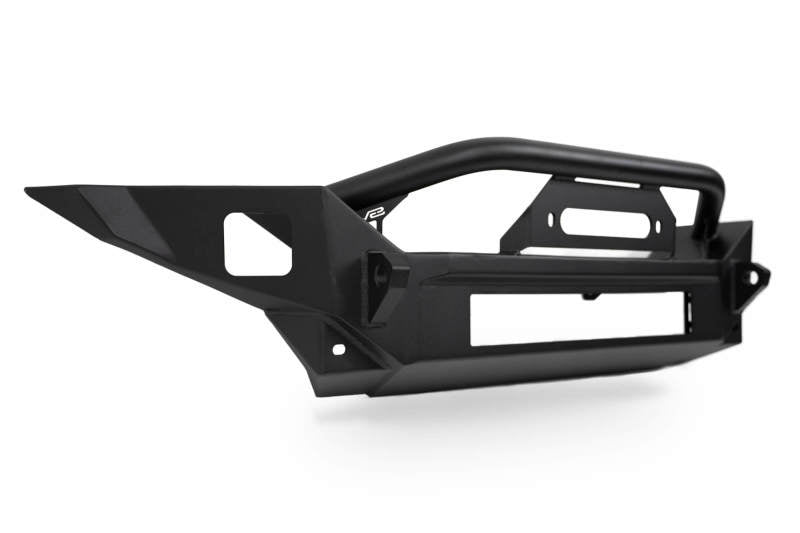 DV8 Offroad 18-23 Jeep Wrangler JL / 20-23 Jeep Gladiator JT FS-7 Mid-Width Winch Front Bumper DV8 Offroad Bumpers - Steel  AXOPROS