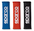 Sparco Belt Pad 2In Alcantara Blue SPARCO Seat Belts & Harnesses  AXOPROS