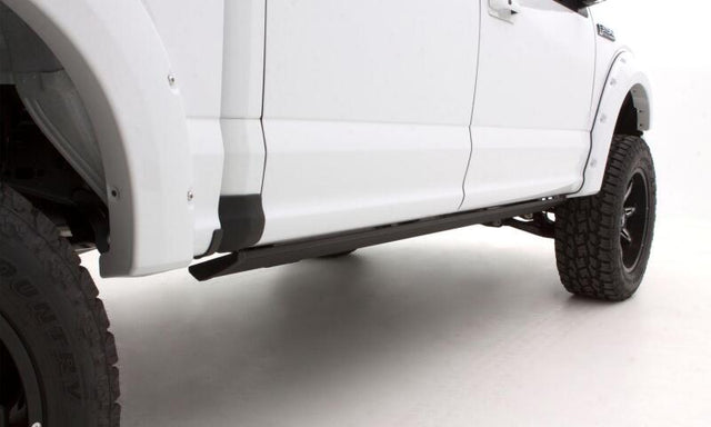 Husky Liners 14-18 GMC Sierra 1500 DC Trail Armor Rocker Panel & Sill Plate Cover (4pc) - Tex. Blk Husky Liners Body Armor & Rock Rails  AXOPROS