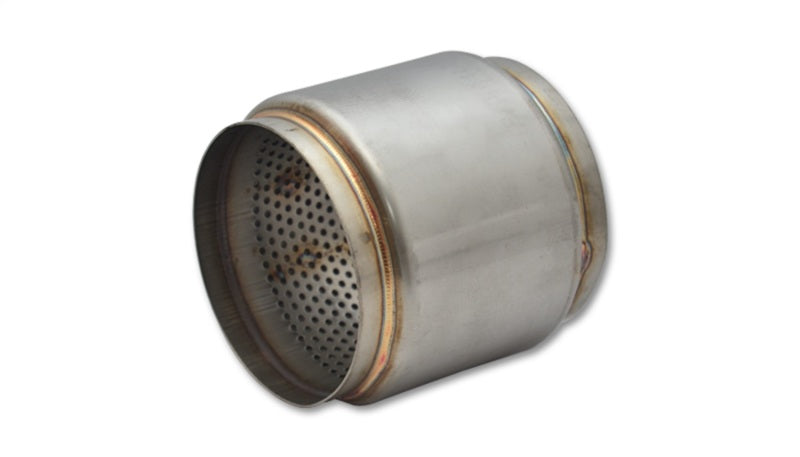 Vibrant SS Race Muffler 4.5in inlet/outlet x 5in long Vibrant Muffler  AXOPROS