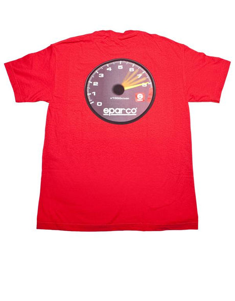 Sparco T-Shirt Tach Blk Xlrg SPARCO Shirts  AXOPROS