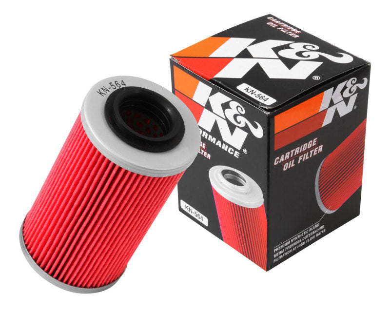 K&N Can/AM Spyder RT 998/ Buell 1125R -2.2219in OD x 0.969in ID x 3.813in H Oil Filter K&N Engineering Oil Filters  AXOPROS