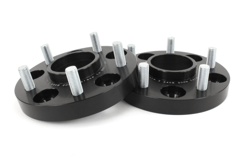 PERRIN 17-21 Honda Civic Si / 22-26 Acura Integra 64.1mm 5x114.3 Wheel Spacers 20mm - Pair Perrin Performance Wheel Spacers & Adapters  AXOPROS