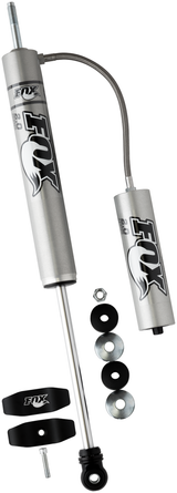 Fox 2.0 Performance Series 10.1in. Smooth Body Remote Res. Shock w/Stem Mount / Std Travel - Black FOX Shocks and Struts  AXOPROS