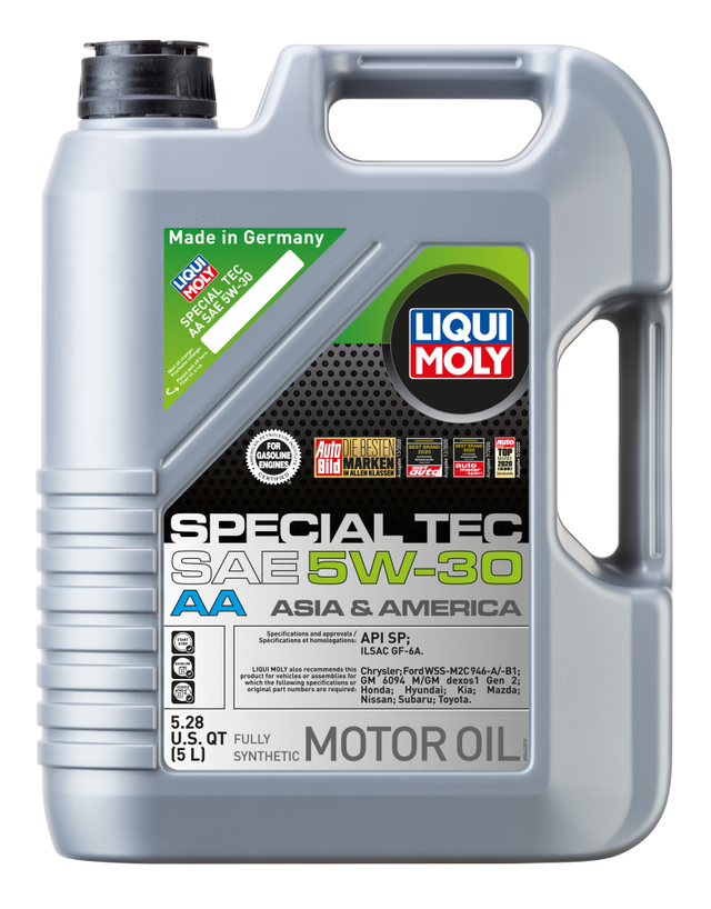 LIQUI MOLY 5L Special Tec AA Motor Oil SAE 5W30 LIQUI MOLY Motor Oils  AXOPROS