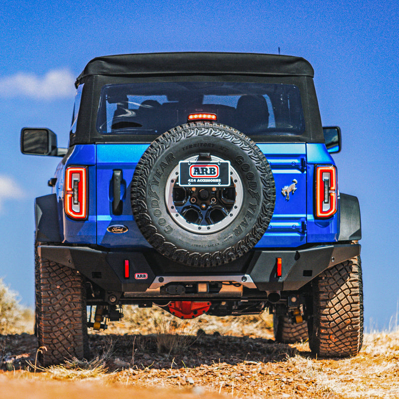 ARB 2021 Ford Bronco Rear Bumper Wide Body (Fit Kit NOT Included) ARB Bumpers - Steel  AXOPROS