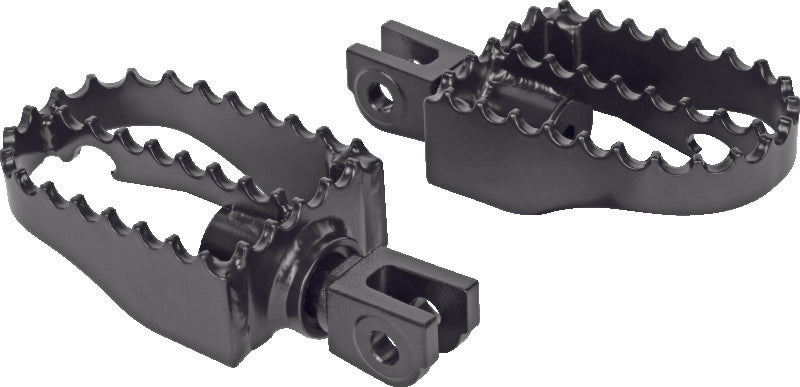 Burly Brand MX Pegs Rider - Black Burly Brand Footpegs  AXOPROS