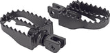 Burly Brand MX Pegs Rider - Black Burly Brand Footpegs  AXOPROS