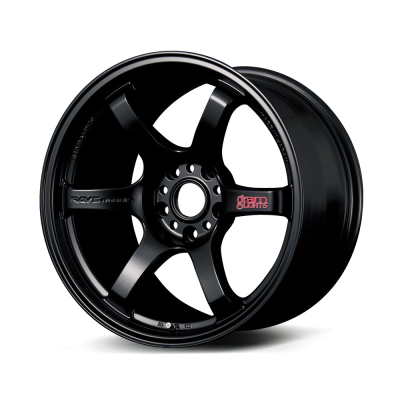 Gram Lights 57DR 18x9.5 +38 5-114.3 Semi Gloss Black Wheel Gram Lights Wheels - Cast  AXOPROS