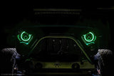 Oracle 7in High Powered LED Headlights - Black Bezel - Dynamic - Dynamic SEE WARRANTY ORACLE Lighting Headlights  AXOPROS