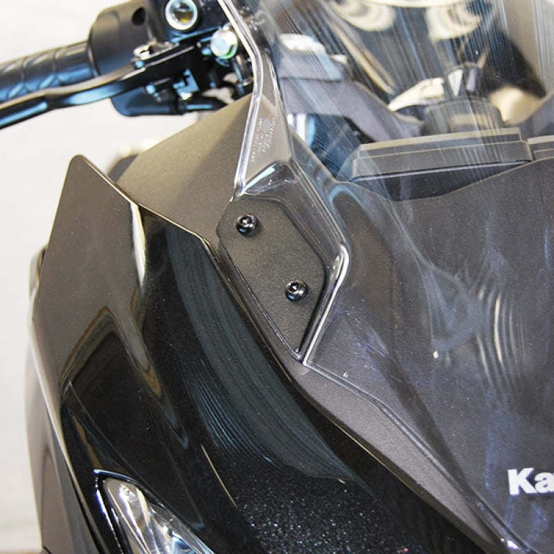 New Rage Cycles 18+ Kawasaki Ninja 400 Mirror Block Off Plates New Rage Cycles Side Mirrors  AXOPROS