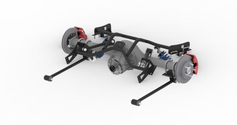 Ridetech 64-70 Ford Mustang Bolt-On 4 Link System Double Adjustable Ridetech Suspension Packages  AXOPROS
