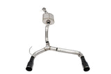 Corsa 21-24 Ford Bronco 2.7L 2-Door 2.75in Cat-Back Dual Rear Exhaust w/ 4in Straight-Cut Black Tips CORSA Performance Catback  AXOPROS