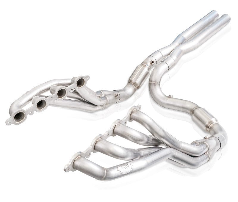 Stainless Works 2019+ Chevrolet Silverado 5.3/6.2 Catted Headers 1-7/8in Primaries 3in Leads X-Pipe Stainless Works Headers & Manifolds  AXOPROS