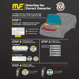 MagnaFlow Conv DF 07-09 Jeep Wrangler/Wrangler Unltd 3.8L (49 State) Magnaflow Catalytic Converter Direct Fit  AXOPROS