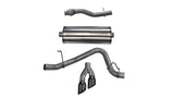 Corsa 2015-2020 GMC Yukon XL 1500 5.3L V8 3in Cat-Back Single Side Exit Twin 4in Black Tips CORSA Performance Catback  AXOPROS