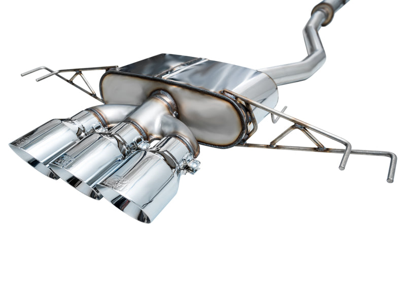 AWE Tuning 2023 Honda Civic Type R FL5 Touring Edition Exhaust w/ Triple Chrome Silver Tips AWE Tuning Catback  AXOPROS