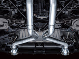 AWE 2023 Nissan Z RZ34 RWD Track Edition Catback Exhaust System w/ Chrome Silver Tips AWE Tuning Catback  AXOPROS
