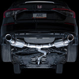 AWE Tuning 22+ Honda Civic Si/Acura Integra Touring Edition Catback Exhaust - Dual Chrome Silver Tip AWE Tuning Catback  AXOPROS
