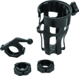 Kuryakyn Universal Reflex Drink Holder With Bar Mount Black Kuryakyn Cup Holders  AXOPROS
