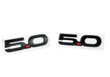 Ford Racing 15-17 Ford Mustang 5.0L Fender Emblem Black Ford Racing Other Body Components  AXOPROS