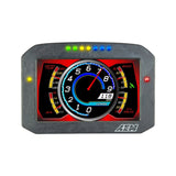 AEM AEM CD-7G Carbon Flush Digital Dash Display w/ Internal 20Hz GPS & Antenna Gauges aftermarket performance part
