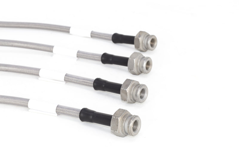 Goodridge 17-20 Honda Civic Si (Si Model Only) Stainless Steel Brake Line Kit Goodridge Brake Line Kits  AXOPROS