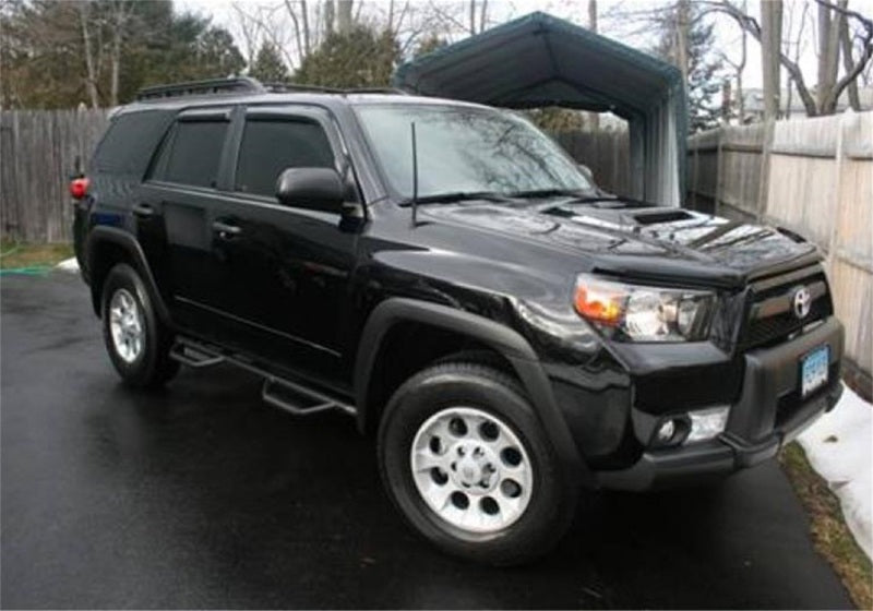 N-Fab Nerf Step 03-09 Toyota 4 Runner SUV 4 Door - Tex. Black - W2W - SRW - 2in N-Fab Side Steps  AXOPROS