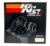 K&N Performance Intake Kit 2018 Volkswagen Golf Sportsvan 1.2L K&N Engineering Cold Air Intakes  AXOPROS