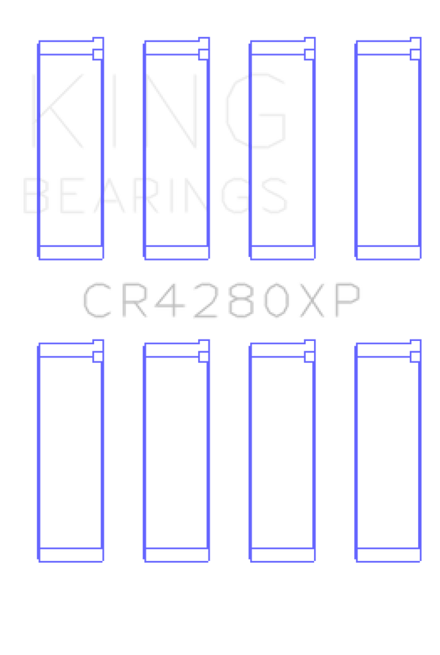 King Subaru WRX/STi EJ20/EJ22/EJ25 48mm Rod Performance Rod Bearing Set - Size STDX King Engine Bearings Bearings  AXOPROS