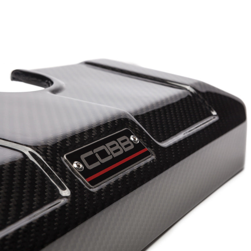 Cobb 17-20 Ford F-150 EcoBoost 3.5L/Raptor / 18-20 F-150 2.7L Redline Carbon Fiber Coolant Cover COBB Engine Covers  AXOPROS