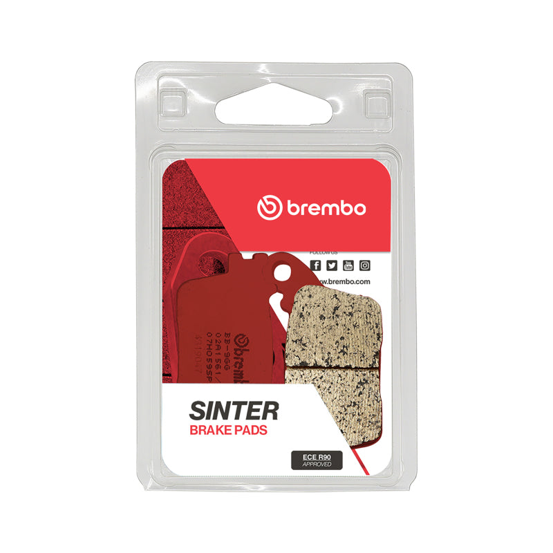 Brembo OE 07-12 Honda CB Hornet 600cc Brake Pad - Rear Brembo OE Brake Pads - Performance  AXOPROS