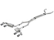 Borla 17-18 Chevrolet Camaro ZL1 6.2L V8 S Type Catback Exhaust w/ Dual Mode Valves CF Black Anod Borla Catback  AXOPROS