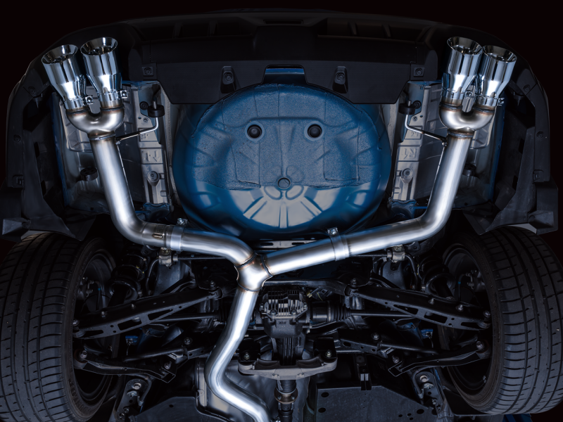 AWE Tuning 2022+ VB Subaru WRX Track Edition Exhaust - Chrome Silver Tips AWE Tuning Catback  AXOPROS