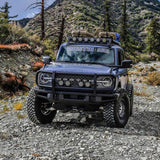 Westin 21-23 Ford Bronco (Excl. Bronco Sport)XTS Front Bumper Brush Guard for OEM Bumper - Tex Black Westin Bumpers - Steel  AXOPROS