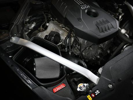 aFe 18-21 Kia Stinger L4 2.0L (t) Takeda Stage-2 Cold Air Intake System w/ Pro DRY S Filter aFe Cold Air Intakes  AXOPROS