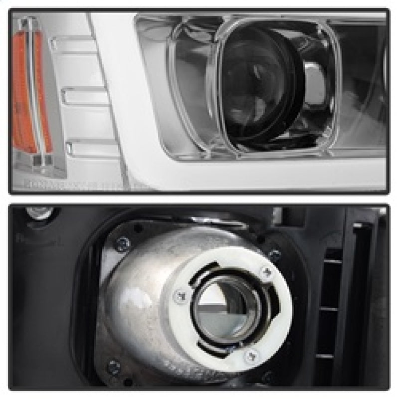Spyder GMC Sierra 1500/2500/3500 99-06 V2 Projector Headlights - DRL - Chrome PRO-YD-CDE00V2-LB-C SPYDER Headlights  AXOPROS