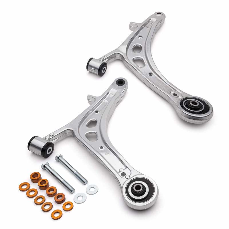 Cobb 15-21 Subaru WRX & STI/2018 Type RA Alloy Front Lower Control Arm (Complete) Offset Caster COBB Control Arms  AXOPROS