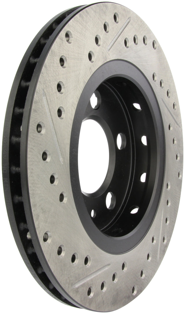 StopTech Slotted & Drilled Sport Brake Rotor Stoptech Brake Rotors - Slot & Drilled  AXOPROS