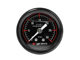 Grams Performance 0-30 PSI Fuel Pressure Gauge Grams Performance Gauges  AXOPROS