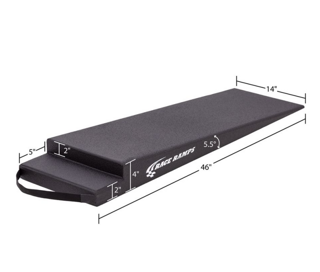 Race Ramps 4in. Trailer Ramp - 5.5 Degree Approach Angle Race Ramps Ramps  AXOPROS