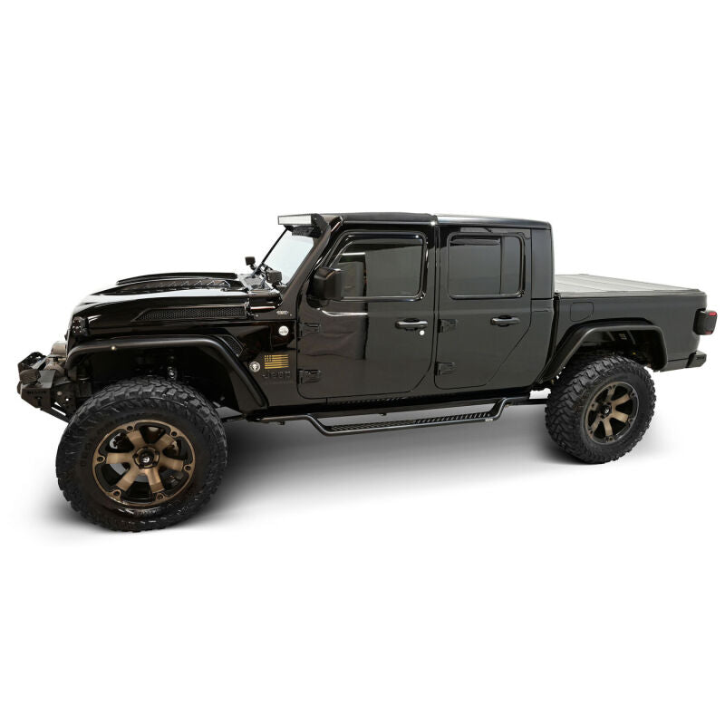 Westin 20-25 Jeep Gladiator Outlaw Drop Running Boards - Tex. Blk Westin Running Boards  AXOPROS
