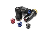 Wheel Mate Muteki Aluminum Closed End Cap 12 X 1.50- Red (24 PCS) Wheel Mate Lug Nuts  AXOPROS