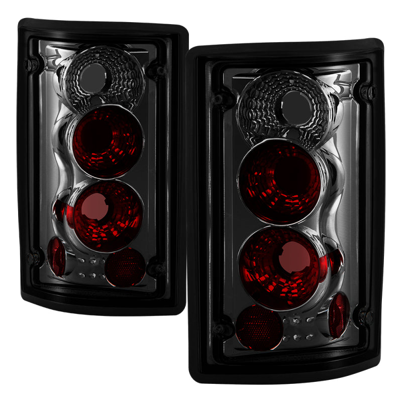 Spyder Ford Excursion 00-06/Econoline 150/250/350/450/550 95-06 Euro Tail Lights Smk ALT-YD-FEC00-SM SPYDER Tail Lights  AXOPROS