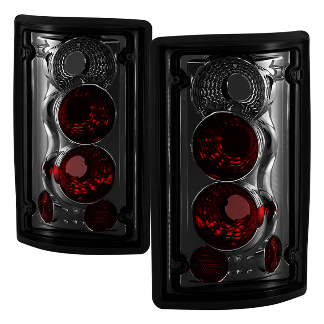 Spyder Ford Excursion 00-06/Econoline 150/250/350/450/550 95-06 Euro Tail Lights Smk ALT-YD-FEC00-SM SPYDER Tail Lights  AXOPROS