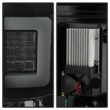 Spyder 09-14 Ford F150 V2 Light Bar LED Tail Lights - Blk Smoke (ALT-YD-FF15009V2-LBLED-BSM) SPYDER Tail Lights  AXOPROS
