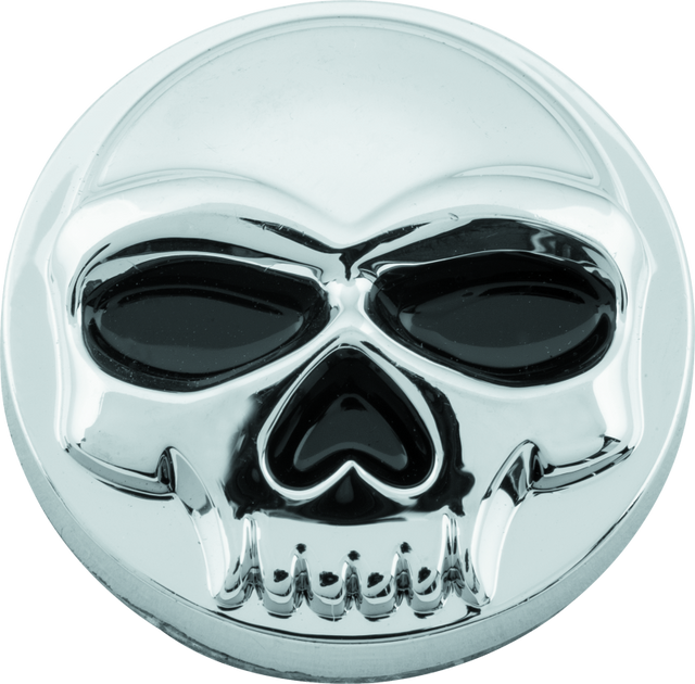Kuryakyn Replacement Zombie Windshield Emblem Chrome Kuryakyn Exterior Trim  AXOPROS