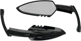 Kuryakyn Scythe Mirrors Black Kuryakyn Rear View Mirrors  AXOPROS